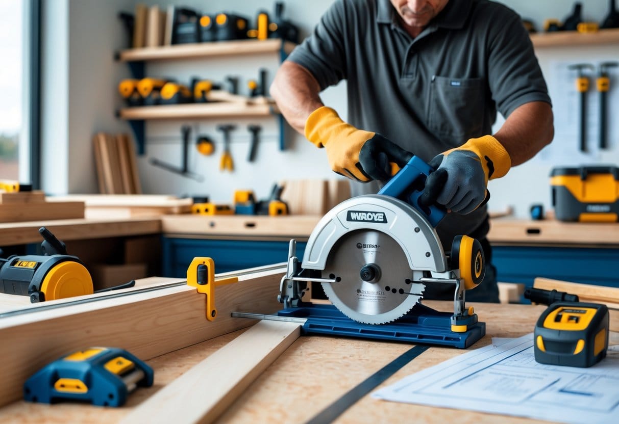 You are currently viewing Sådan vælger du den bedste rundsav med skinne guide til dit byggeprojekt